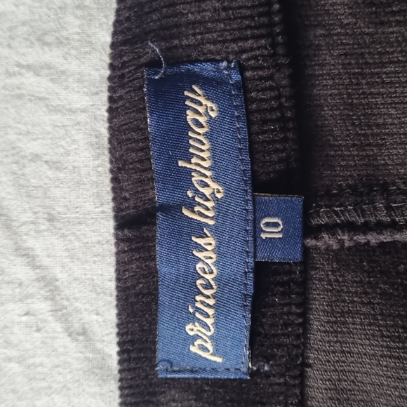 Princess Highway Black Corduray Mini Skirt - Picture 3 of 3